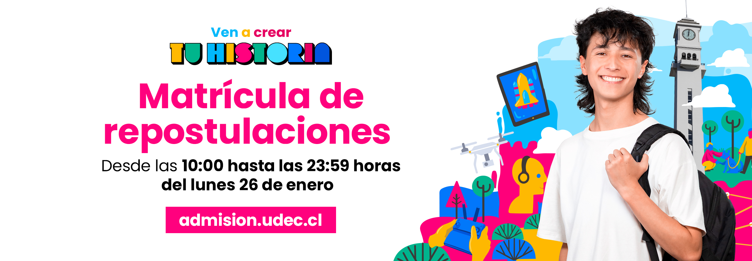 Matricula de repostulaciones